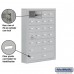 Salsbury Cell Phone Storage Locker - with Front Access Panel - 7 Door High Unit (5 Inch Deep Compartments) - 20 A Doors (19 usable) and 4 B Doors - steel - Surface Mounted - Master Keyed Locks